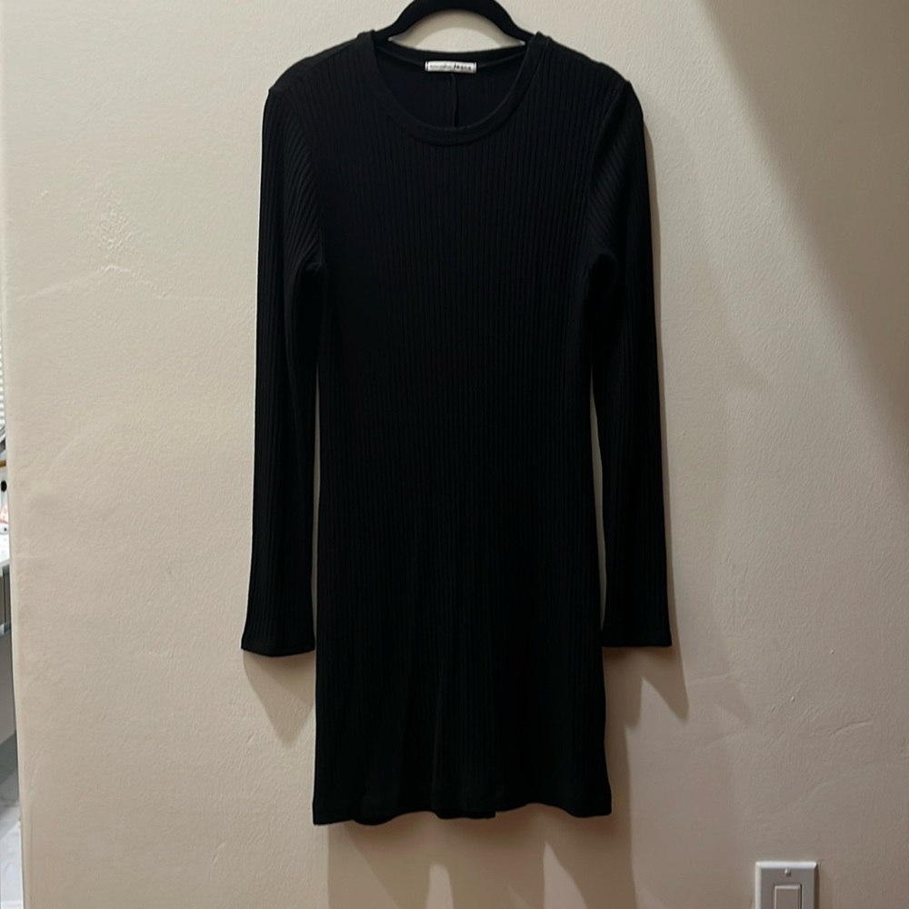 Reformation ribbed dress